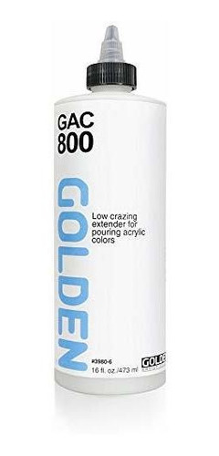 Polímero Acrílico Dorado Gac-800 Reduce Cuarteaduras - 16 Oz