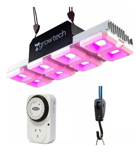 Panel Luces Led Cultivo Growtech Indoor 400w Full Spectrum 