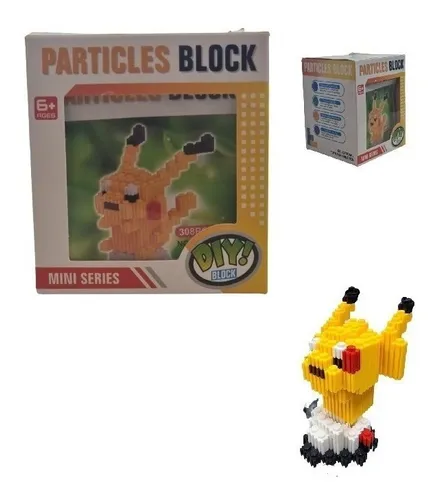 Blocos De Montar Pok mon Pikachu Tipo Leg 308 Pcs MercadoLivre