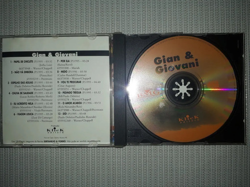 Cd Gian & Giovani - Sertanejo & Forró No Jt 2 ( 12018 ) (Usado)