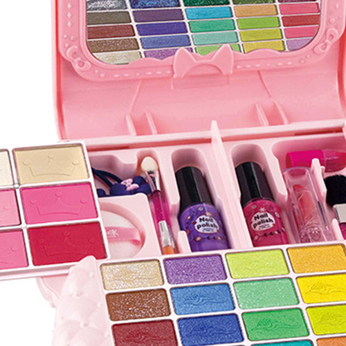 Juego De Maquillaje Juguete Lavable Maquillaje Niña