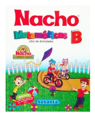 Libro Inicial De Actividades Nacho Matematicas (b) X96 Pag