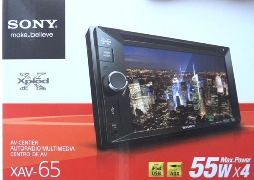 Stereo Sony Xav 65 Nuevo Doble Din Dvd