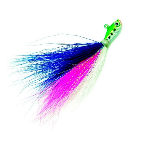 Para Caña De Baitcasting Spinning Streamer Jig 20 Gr Marine