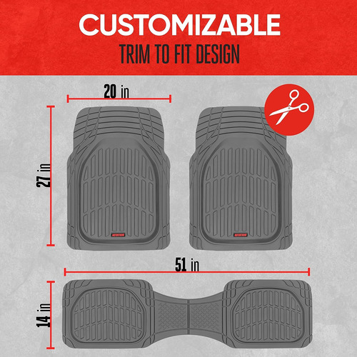 Alfombrillas De Goma Para Coche, Suv, Camión Y Camioneta.