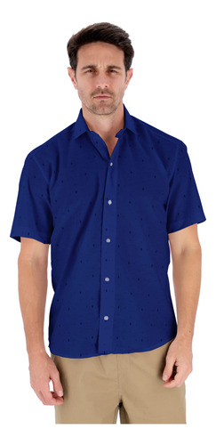 Camisa Hombre Estampada Talles S-4xl Pintitas Flores