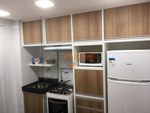 Imagem 6 de 25 de Apartamento Para Compra No Residencial Golden City Com 2 Dormitórios À Venda, 38 M² Por R$ 180.000 - Jardim Novo Portugal - Guarulhos/sp - Ap3935