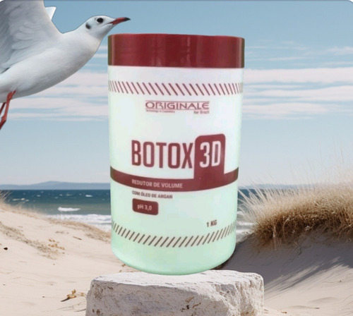 Botox 3d Redutor Volume C/óleo Marroquino Argan 1kg