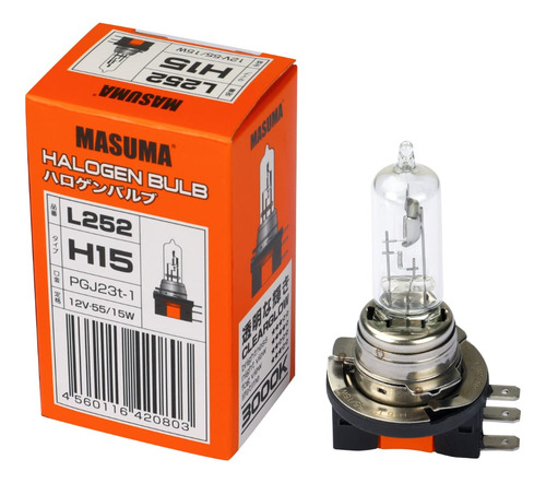Ampolleta Halógena H15 Masuma Marca Japonesa