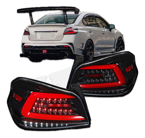 Stops Subaru Wrx 2015 2023  Red Black Impreza