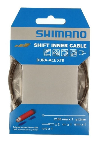 Imagen 1 de 7 de Cable Cambio Bicicleta Shimano 2100mm Utimate Polymer 