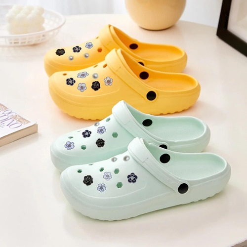 Dijes De Flores Para Zapatos Clásicos Cros Clog Sandalias Ac