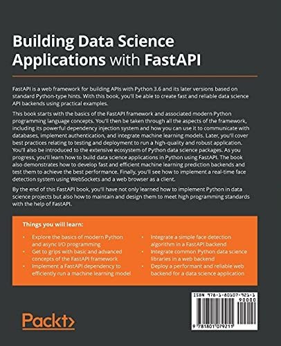 Book : Building Data Science Applications With Fastapi...
