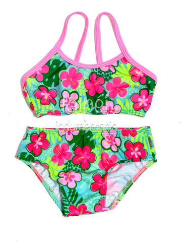 Malla | Bikini | Nena | Top Elastizado | 4 Al 12 | 2185