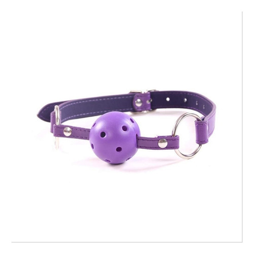 Kit Bdsm Morado 7 Piezas Incluye Cuerda Bondage