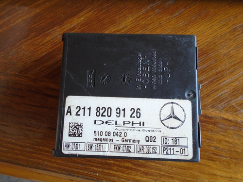 Vendo  Control Alarma Mercedes Benz S600, # A 211820 91 26