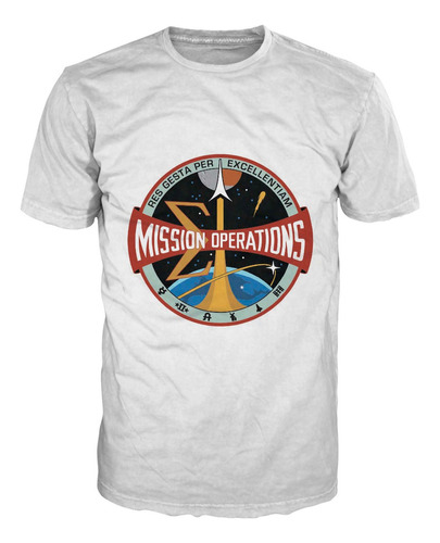 Camiseta Nasa Spacex Misiones Personalizable Moda Geek 34