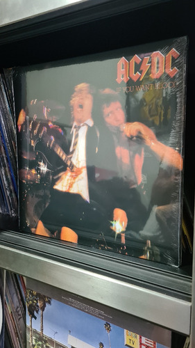 Lp Ac/dc If You Want Blood Importado Lacrado Frete Grรกtis