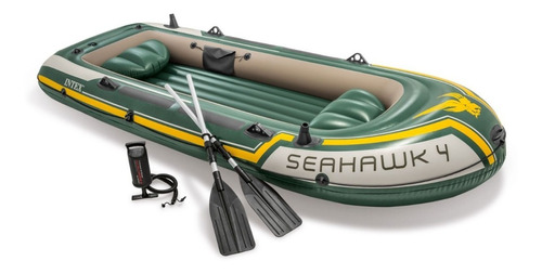 Bote Gomon Inflable Intex Seahawk 4 Set 68351 Cc