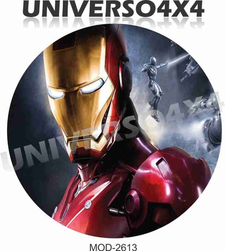 Imagem 1 de 7 de Capa Estepe Ecosport Crossfox Homem De Ferro Avengers M-2613