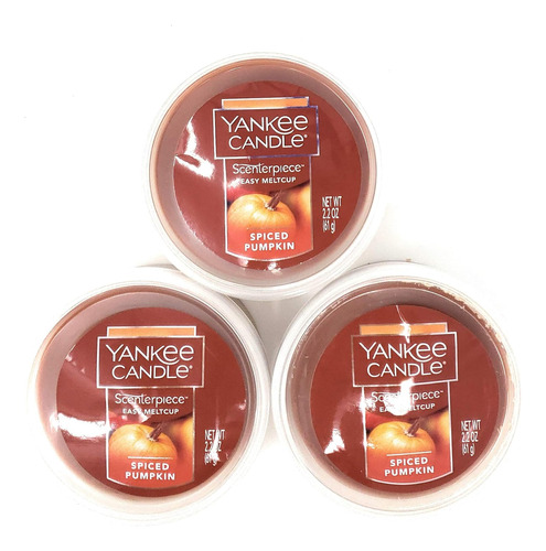 Yankee Candle Paquete De 3 Vasos De Centro De Mesa Perfumado