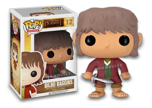 Fun.ko Po.p Movies: El Hobbit - Bilbo Baggins 12 .