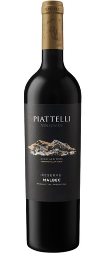 Caja X 6 Piattelli Reserve Malbec De Salta Cafayate 750 Ml