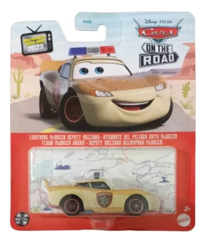 Rayo Mcqueen Ayudante Del Peligro Cars Disney Pixar