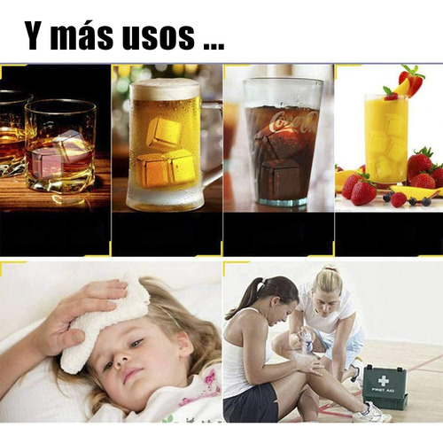Cubitos De Hielo De Acero Inoxidable 304 Reutilizables