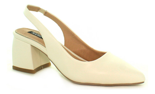 Zapatillas Con Tacon Sarenza Con Elastico N