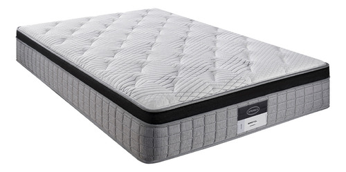 Colchón Bristol Infiniti América Individual 30cm Color Blanco