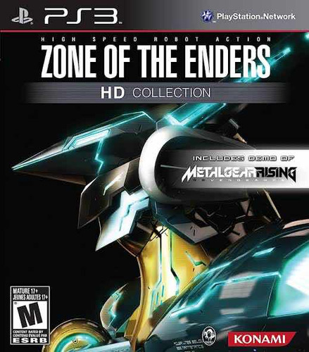 Jogo Ps3 Zone Of The Enders Hd Collection Físico