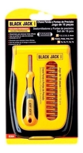 Destornillador Y Punta De Precisión X 16 Pcs Torx Plana Phil