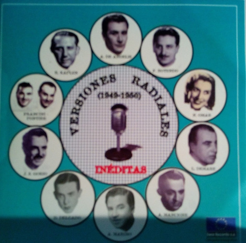 Cd Versiones Radiales Inéditas (1949-1950) 