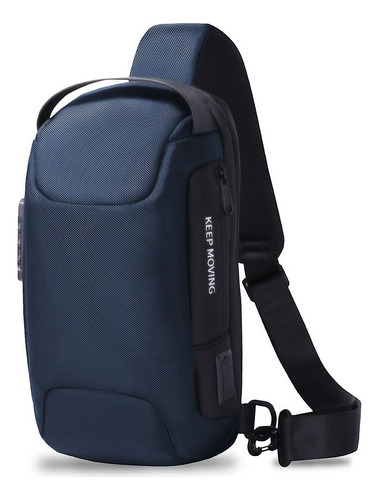 Bandolera Crossbody Hombre Antirrobo Impermeable Usb