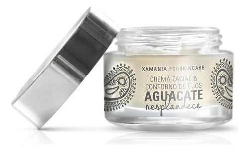 Crema Aguacate Facial & Contorno Ojos 30 Ml Xamania Vegan Tipo de piel Seca