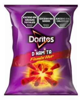 Doritos Flamin' Hot Dinamita X 33 Gr | Snacks Pepsico