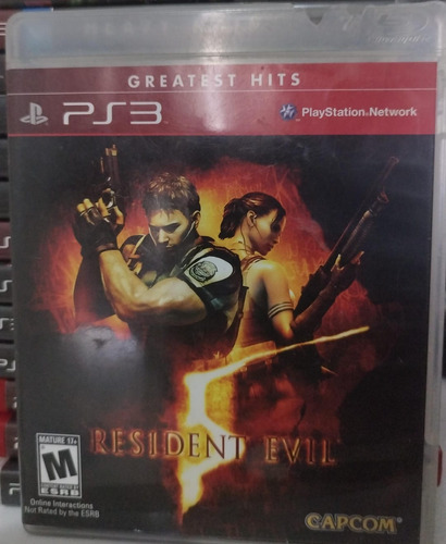 Jogo Resident Evil 5 Ps3 Mídia Física Original