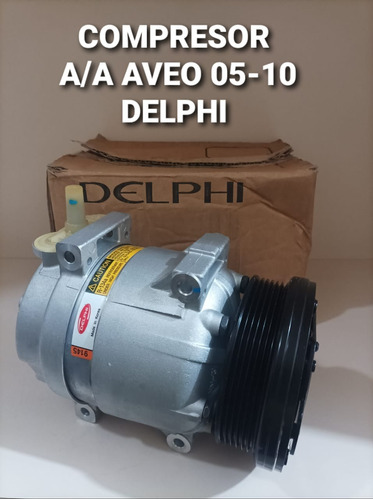 Compresor A/a De Aveo 05-10 Delphi