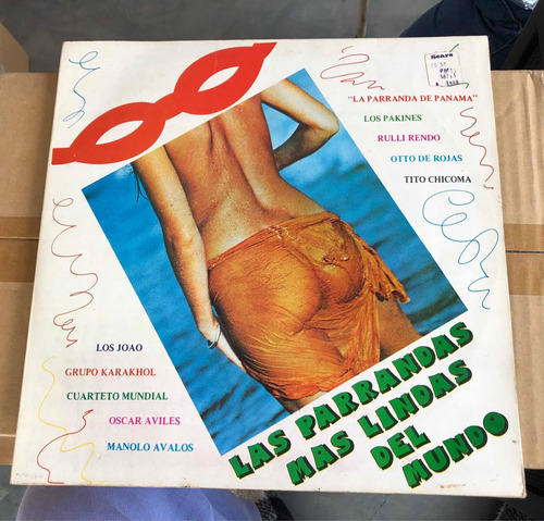 Disco Vinilo Lp Antiguo Las Parrandas Más Lindas Del Mundo