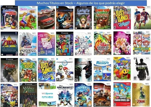 Juegos De Nintendo Wii Disco Fisico