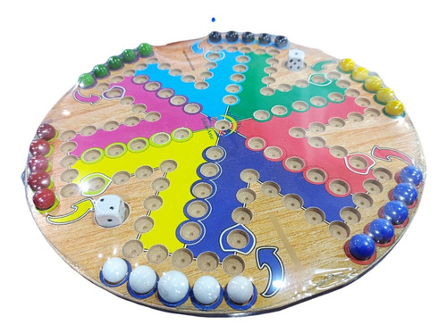 Juego De Mesa No Te Enojes Circular