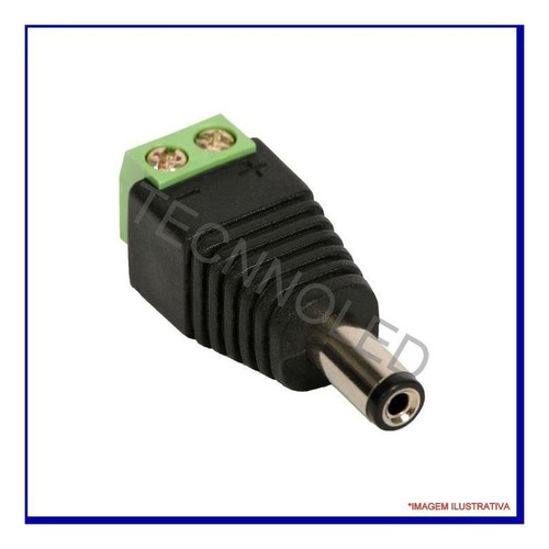 60 Conector Plug P4 Com Borne Macho