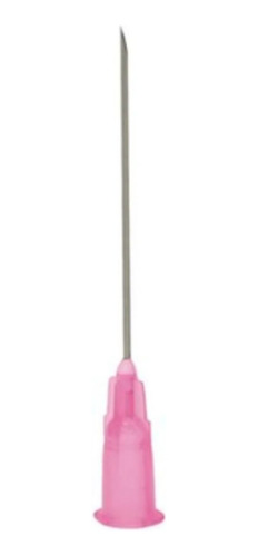 Agulha HiPodérmica 40x12 (18g) Rosa - Caixa Com 100 Unidade