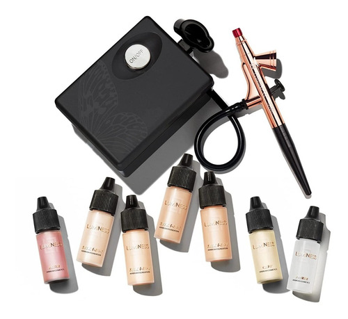 Kit Aerógrafo Maquillaje Multiusos Compresor Airbrush Art
