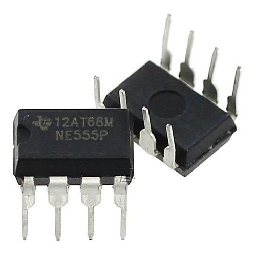 10 Pcs Temporizador Ne555 Ne555p 555 Dip-8