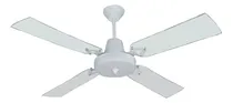 Comprar Ventilador De Techo Blanco Con Palas Acrilicas Cantidad De Aspas 4 Aspas Acrilica Transparente Diámetro 120 Cm Material De Las Aspas Acrílico