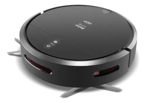 Aspirador De Pó Robô Philco 3 Em 1 Pas23 Com Mop Preto