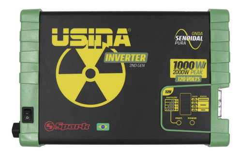 Inversor Tensão Senoidal Usina Inverter 1000w 12 Volts 120v