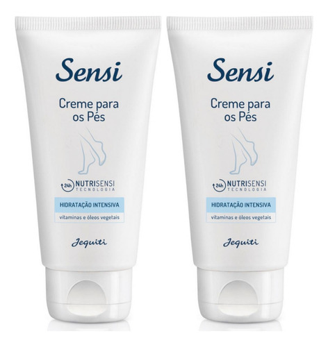 Creme Hidratante Para Os Pés Sensi 75g (2 Unidades) Jequiti